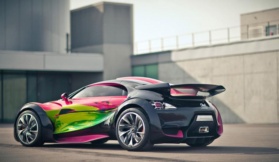  Citroen SURVOLT Concept Art Car by Francoise Nielly 2010 года  (фото 4 из 4)